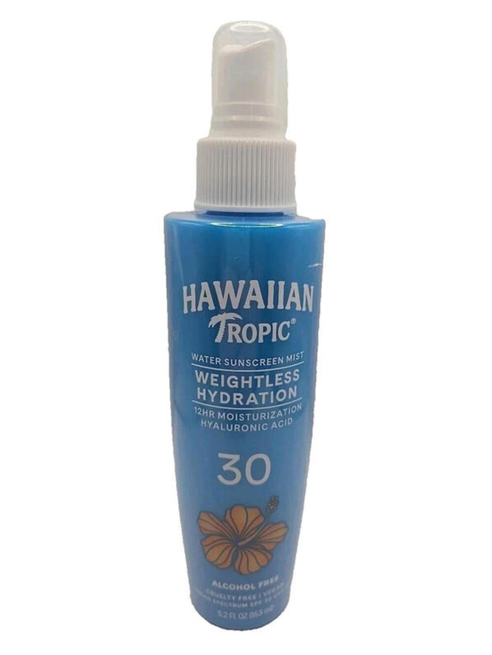 Hawaiian Tropic SPF 30 Weightless Hydration Mist 5.2oz Exp 08/2026